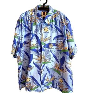 Tori Richard Mens XXL Short Sleeve Casual Shirt Coastal Vacation Tropical